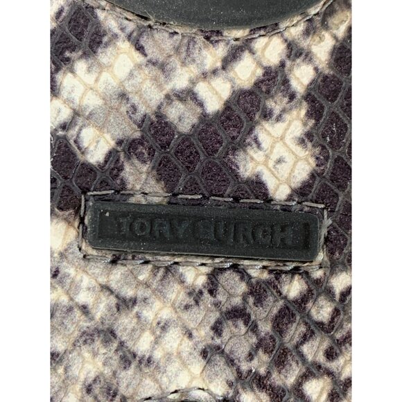 Tory Burch Womens Python Print Minnie Travel Ballet Flats Size 8 A10070 - Picture 7 of 10